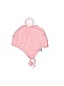 Angel Dear 100% Cotton Solid Pink Winter Hat Size 6-12 mo - photo 1