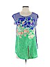 Moulinette Soeurs 100% Silk Green Sleeveless Silk Top Size XS - photo 1