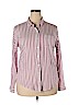 Maurices 100% Rayon Pink Long Sleeve Blouse Size XXL - photo 1