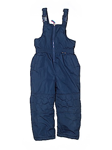 Pink Platinum Snow Pants With Bib (view 1)