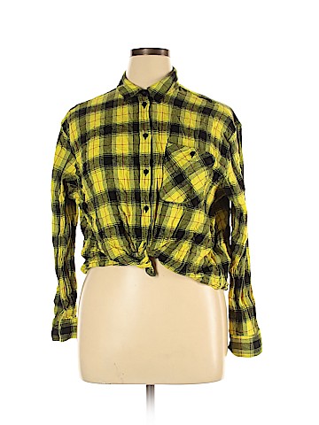 Express Long Sleeve Button-Down Shirt (view 1)