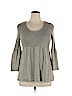 John Paul Richard Gold Long Sleeve Top Size XL - photo 1