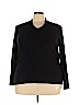 Charter Club Black Pullover Sweater Size 3X - photo 1