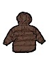 Baby Gap 100% Polyester Solid Brown Coat Size 2 - photo 2