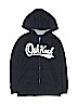 OshKosh B'gosh Blue Zip Up Hoodie Size 8 - photo 1