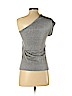 Ann Taylor Gray Short Sleeve Top Size S (petite) - photo 2