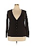 Faded Glory Black Cardigan Size 20 - photo 1