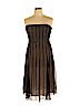 Calvin Klein 100% Silk Black Casual Dress Size 14 - photo 1