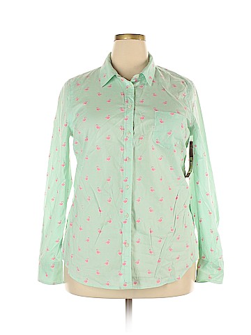 Merona Long Sleeve Button-Down Shirt (view 1)