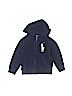 Polo by Ralph Lauren 100% Cotton Solid Blue Zip Up Hoodie Size 3 - photo 1