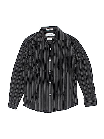 Calvin Klein Long Sleeve Button-Down Shirt (view 1)