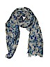 Unbranded Print Blue Scarf One size - photo 1