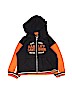 Harley Davidson Orange Zip Up Hoodie Size 4T - photo 1