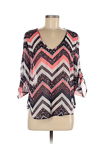 Heart Soul 3/4 Sleeve Blouse (view 1)