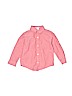 Janie and Jack 100% Cotton Red Long Sleeve Button-Down Shirt Size 3T - photo 1