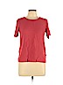 Forever 21 Red Short Sleeve Blouse Size L - photo 1