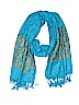 Assorted Brands Print Blue Scarf One size - photo 1