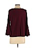 Vince Camuto Burgundy Long Sleeve Top Size S - photo 2