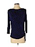MICHAEL Michael Kors Blue 3/4 Sleeve Top Size S - photo 1