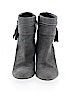 Bandolino 100% Leather Gray Ankle Boots Size 7 1/2 - photo 2