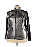 Material Girl Silver Jacket Size 3X - photo 1