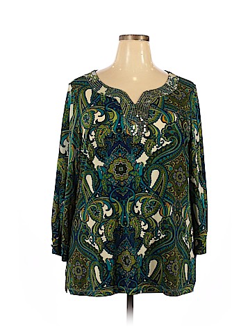 Lane Bryant Long Sleeve Top (view 1)