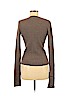 Tory Burch 100% Merino Wool Brown Wool Cardigan Size L - photo 2