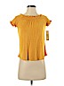 No Boundaries Yellow Short Sleeve Top Size XS - photo 1