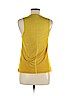 Nike 100% Polyester Yellow Active Tank Size M - photo 2