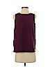 Forever 21 100% Polyester Burgundy Sleeveless Blouse Size S - photo 1