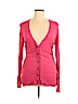 Merona 100% Polyester Pink Cardigan Size XL - photo 1