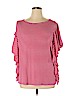 Gap Pink Short Sleeve Top Size XL (tall) - photo 1