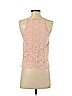 Monteau 100% Polyester Pink Sleeveless Blouse Size S - photo 2