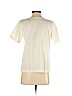 Liz Claiborne Collection 100% Mercerized Cotton Ivory Short Sleeve T-Shirt Size S (petite) - photo 2
