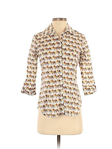 Weston Wear 3/4 Sleeve Button-Down Shirt (view 1)