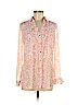 Candie's 100% Polyester Pink Long Sleeve Blouse Size M - photo 1