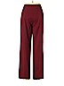 Lafayette 148 New York Burgundy Wool Pants Size 6 - photo 2