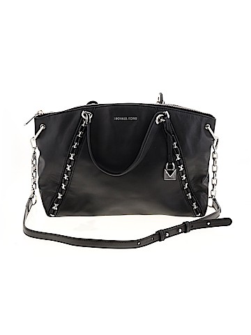 MICHAEL Michael Kors Leather Satchel (view 1)