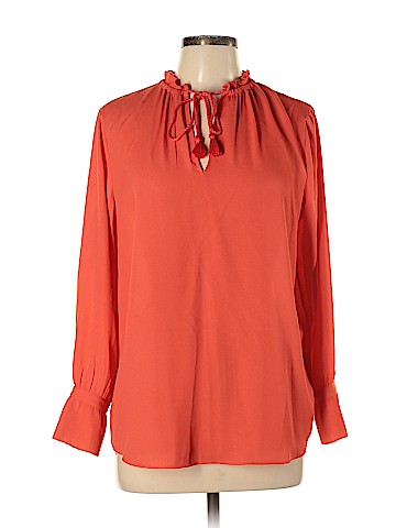 Ann Taylor Long Sleeve Blouse (view 1)