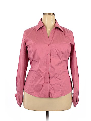 Worthington Long Sleeve Button-Down Shirt (view 1)