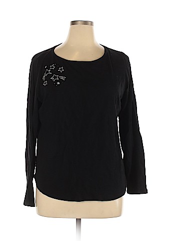Ann Taylor LOFT Long Sleeve T-Shirt (view 1)