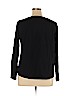 Ann Taylor LOFT 100% Cotton Black Long Sleeve T-Shirt Size XL - photo 2