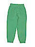 Hanna Andersson 100% Cotton Solid Green Sweatpants Size 6 - 7 - photo 2
