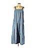 LACAUSA 100% Cotton Blue Casual Dress Size L - photo 1