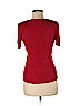 Valerie Stevens 100% Silk Red Short Sleeve Silk Top Size M (petite) - photo 2