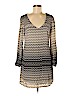 Takara 100% Polyester Ivory Casual Dress Size M - photo 1