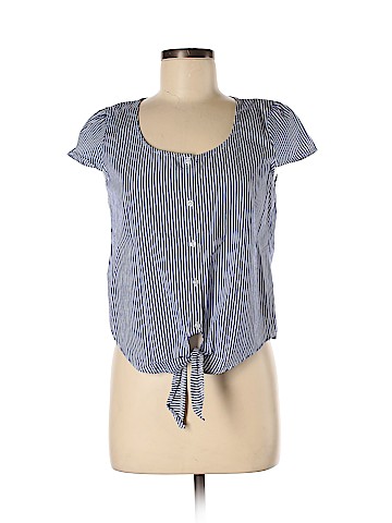 Pink Rose Short Sleeve Blouse (view 1)