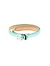 J.Crew 100% Leather Solid Blue Leather Belt Size S - photo 1