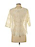 Free People 100% Polyester Ivory 3/4 Sleeve Top Size XS - photo 2