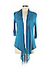 Derek Heart 100% Cotton Blue Cardigan Size M - photo 1